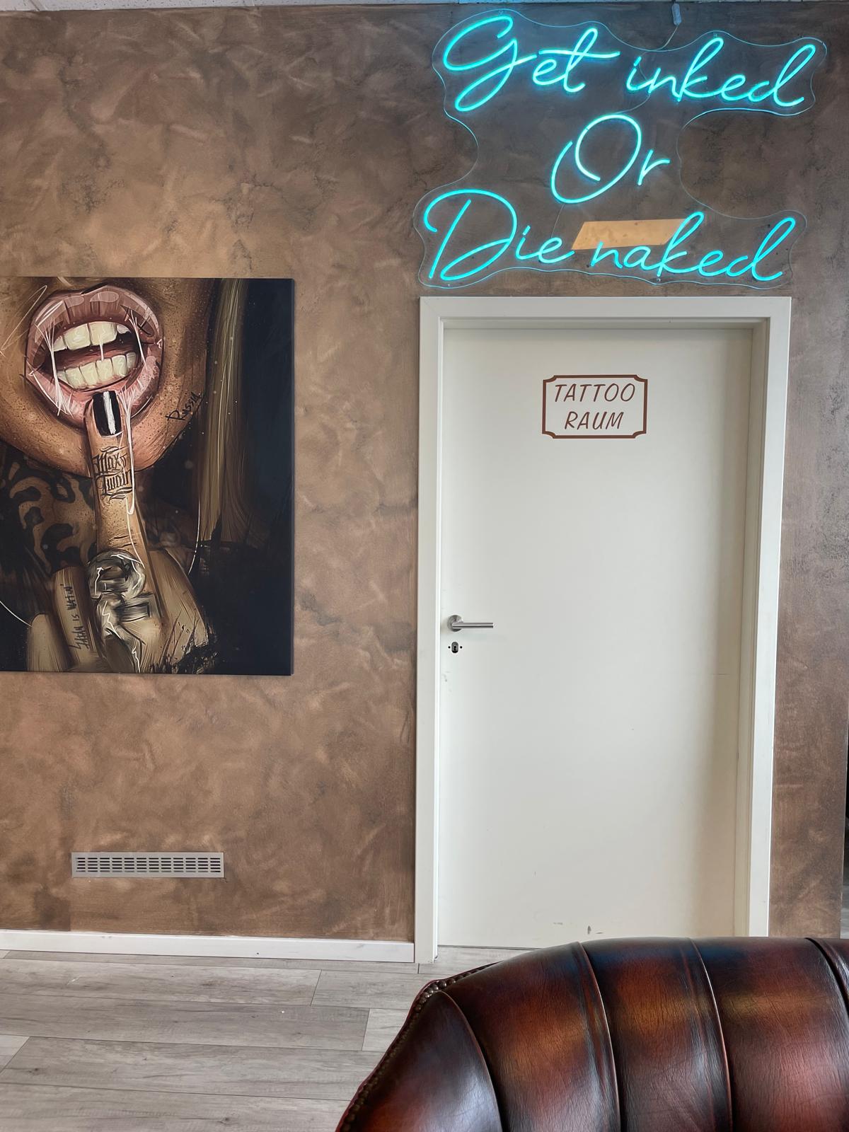 Malraum im Bro's Ink Studio